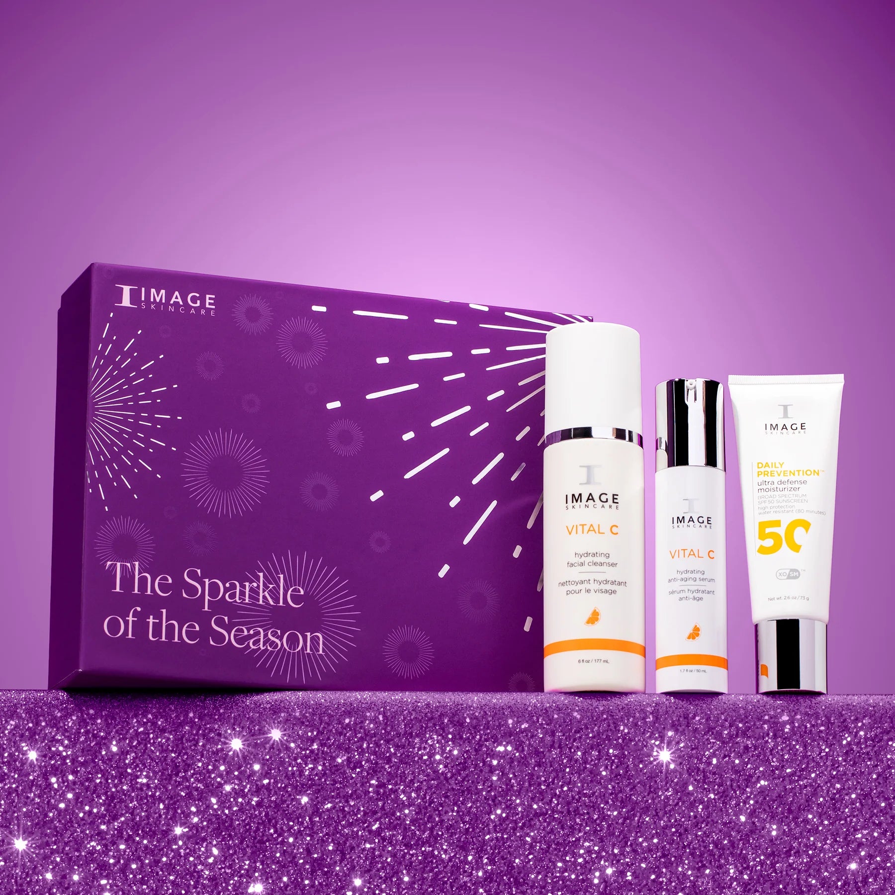 The Sparkle Of The Season Image Skincare Kit