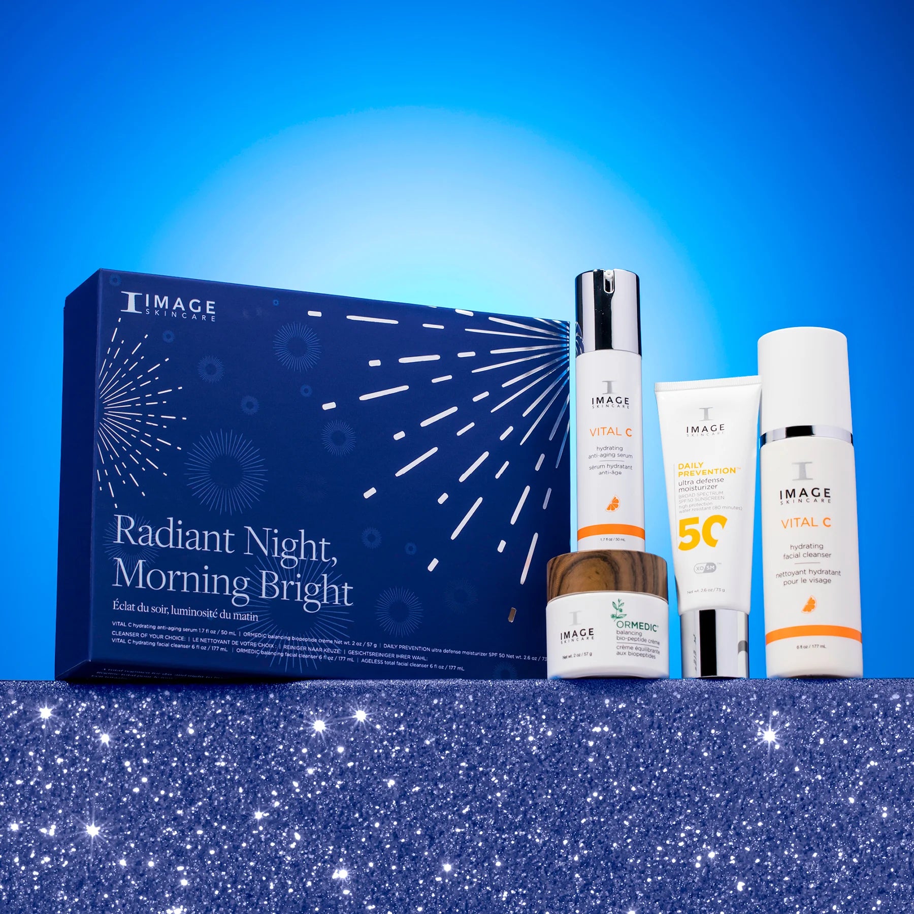 Radiant Night, Morning Bright Image Skincare Gift Set