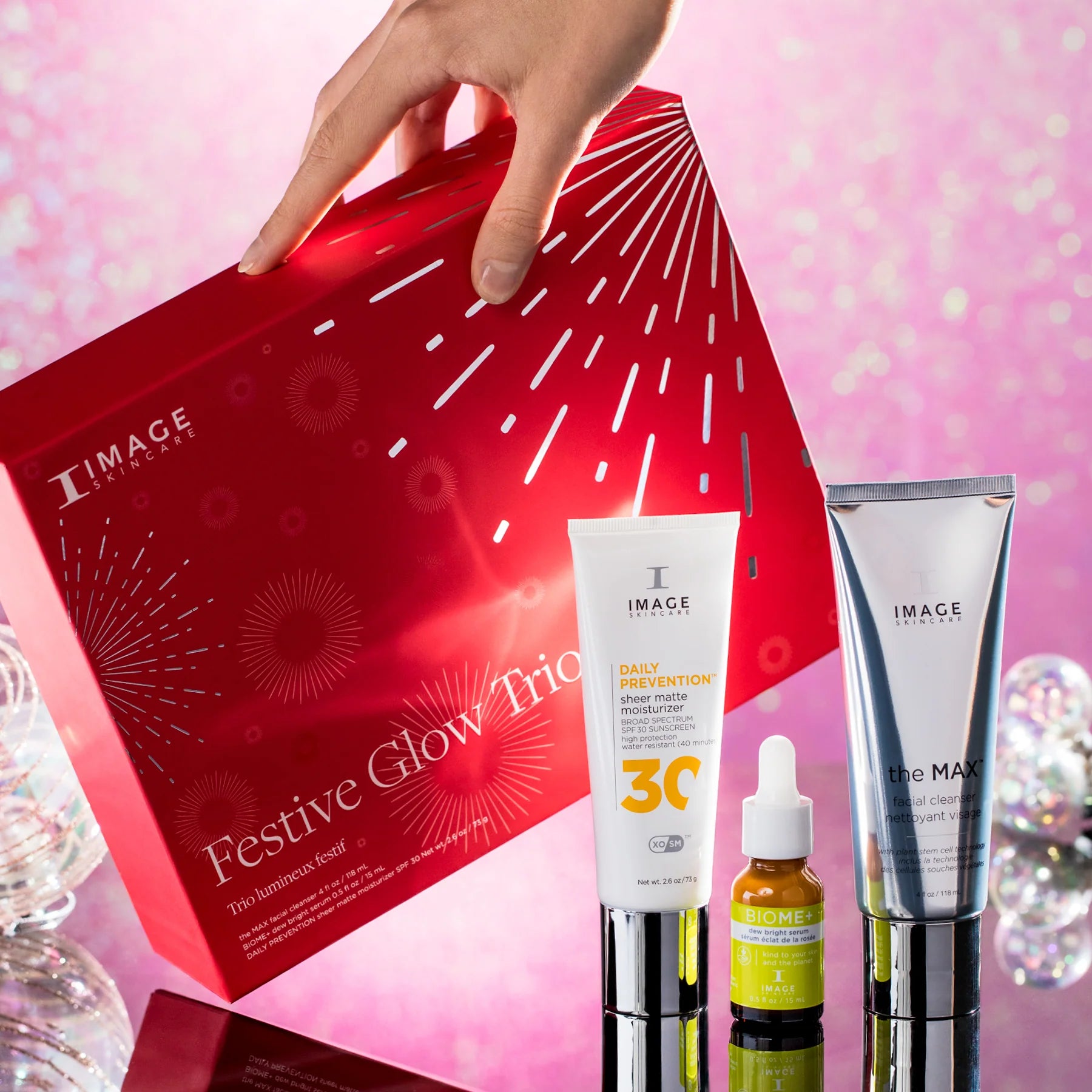 Festive Glow Trio Image Skincare Gift Set