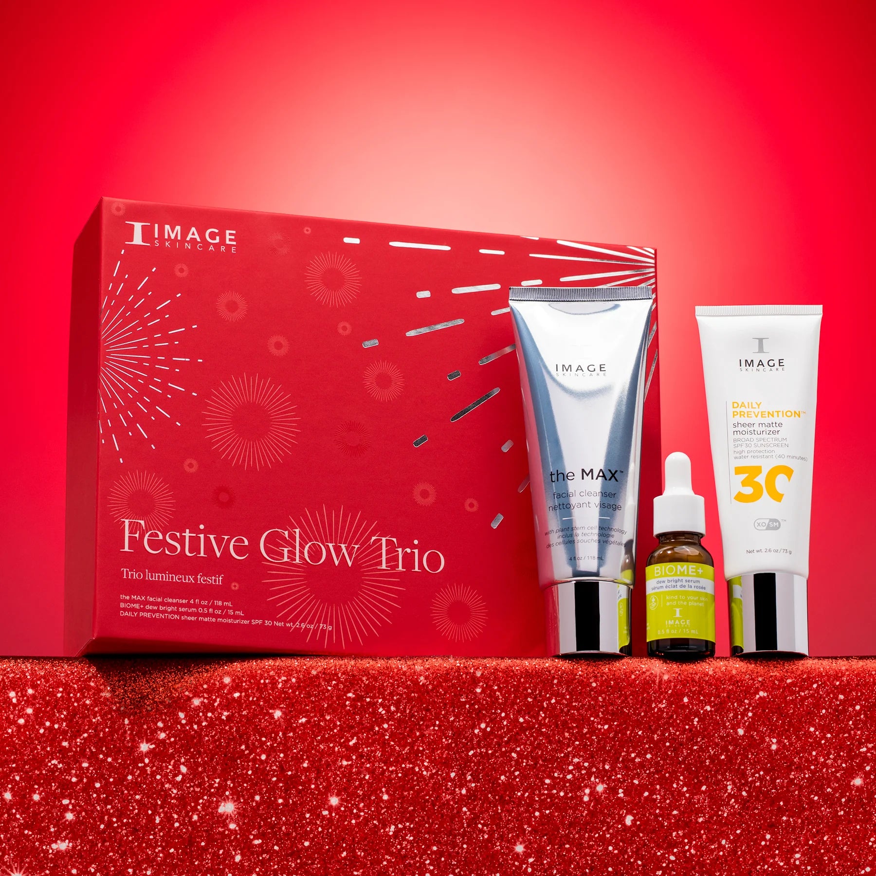 Festive Glow Trio Image Skincare Gift Set